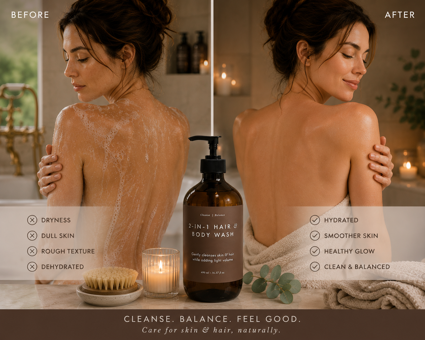 2-in-1 Hair & Body Wash