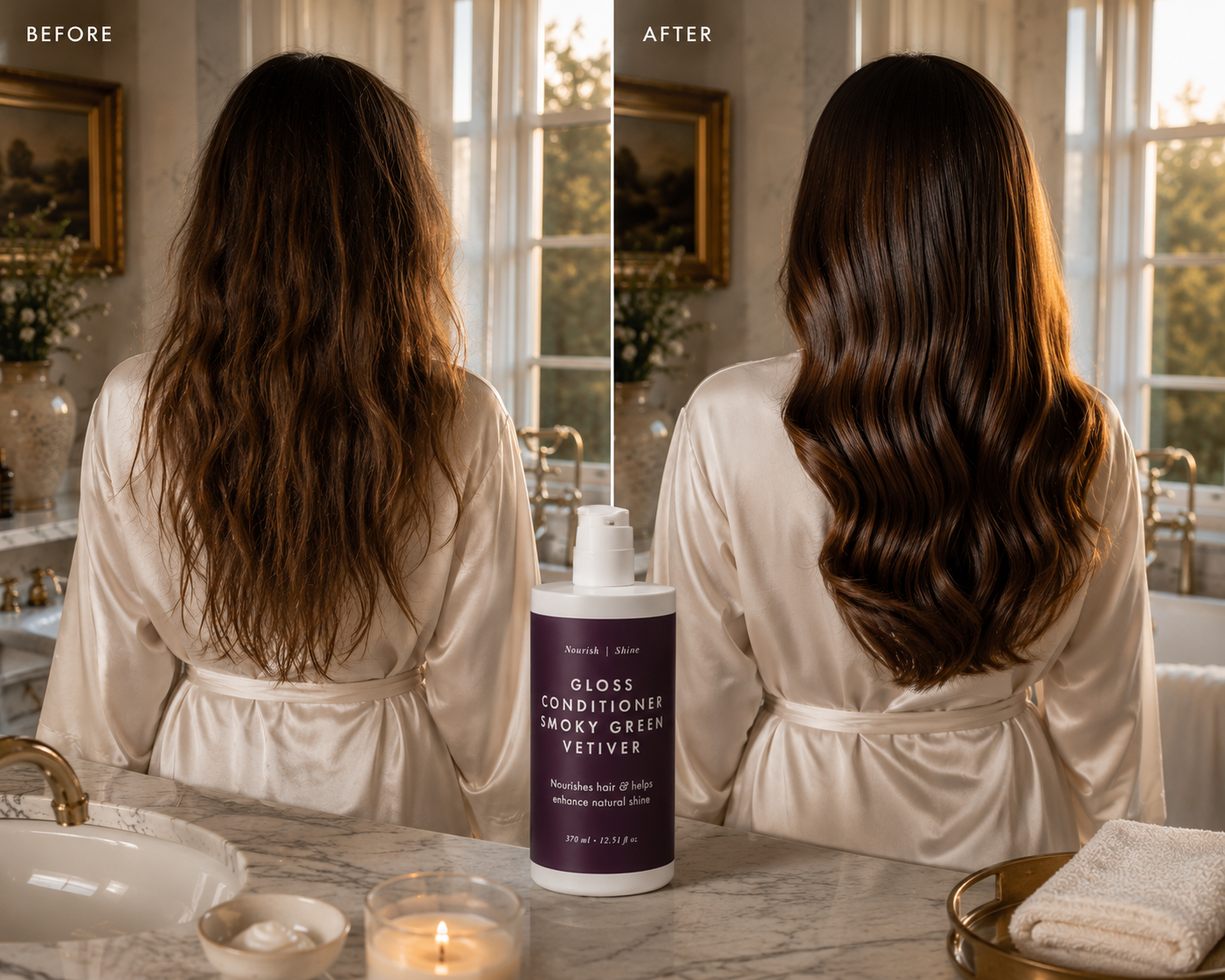 Gloss Conditioner, Smoky Green Vetiver