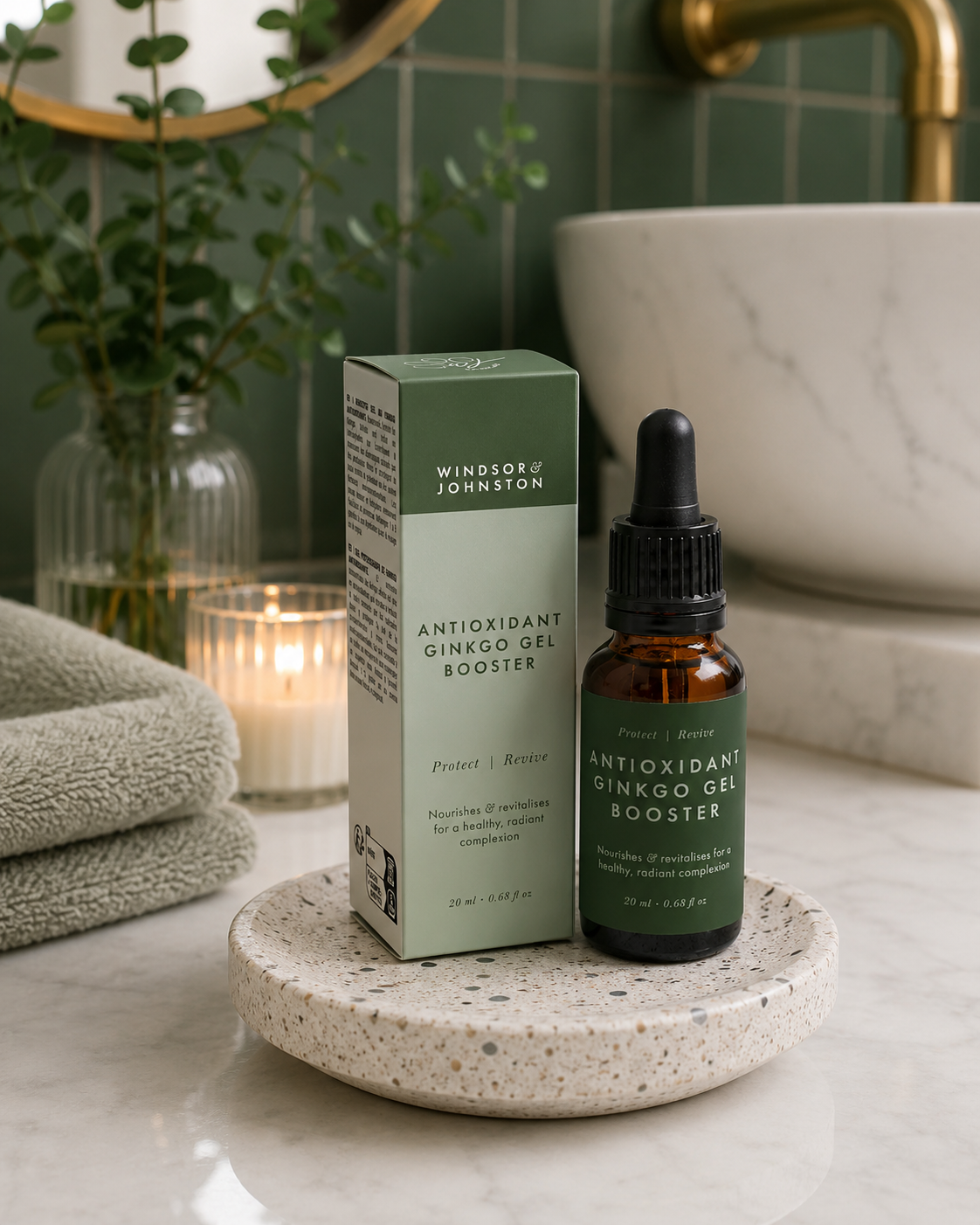 Antioxidant Ginkgo Gel Booster
