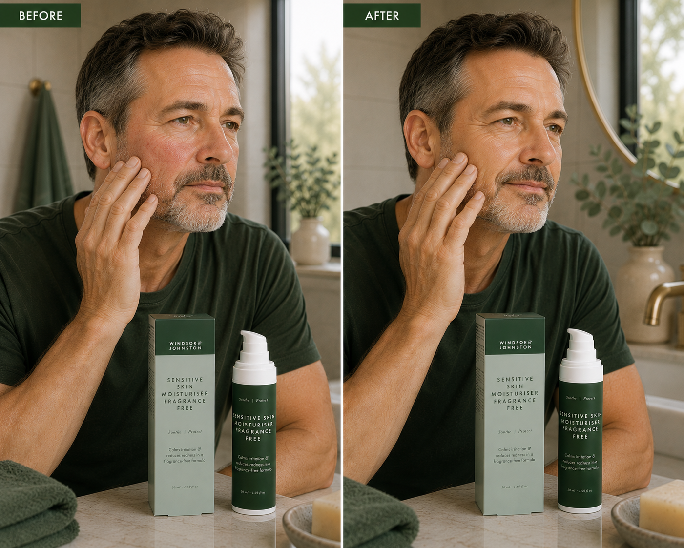 Sensitive Skin Moisturiser, Fragrance Free