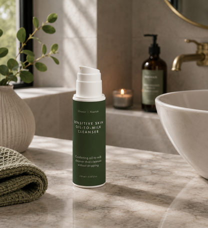 Sensitive Skin Oil-To-Milk Cleanser