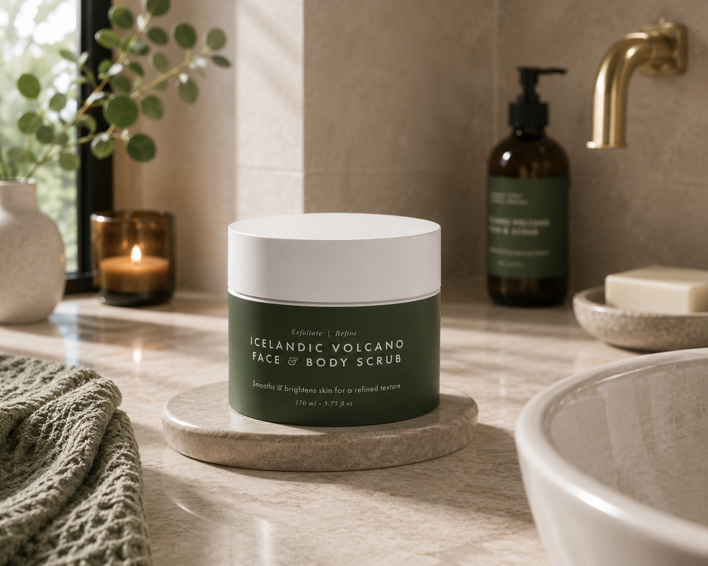 Icelandic Volcano Face & Body Scrub