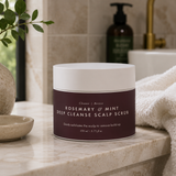 Deep Cleanse Scalp Scrub, Rosemary & Mint