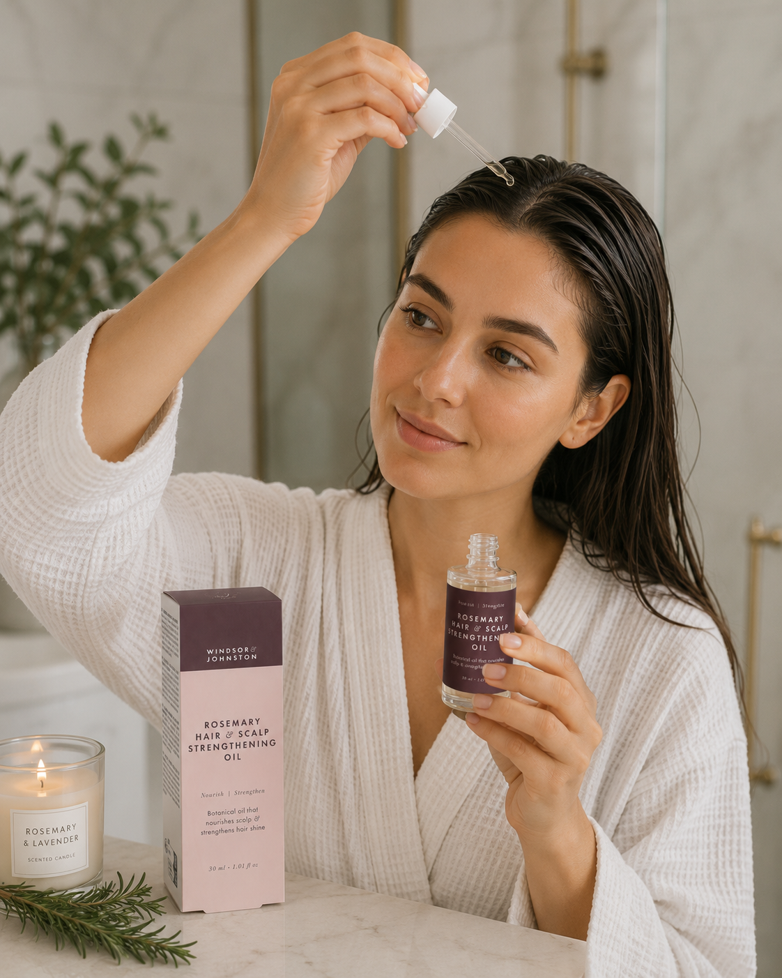 Rosemary Hair & Scalp Strengthening Oil