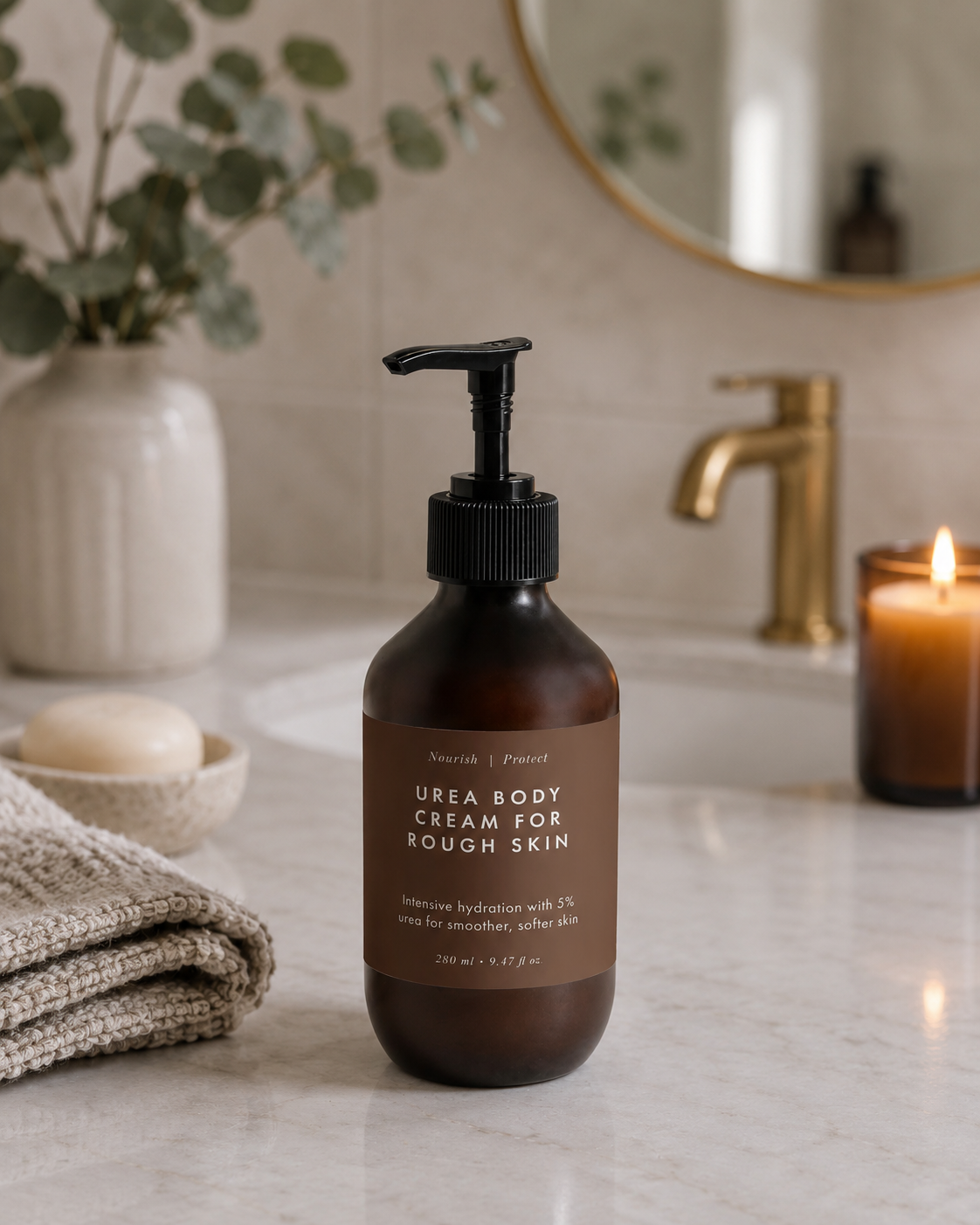 Urea Body Cream for Rough Skin