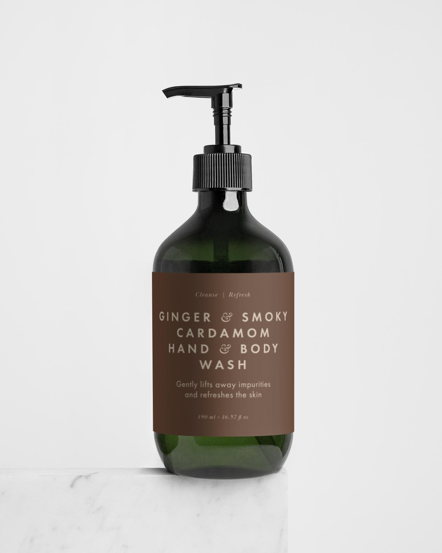 Hand & Body Wash, Ginger & Smoky Cardamom