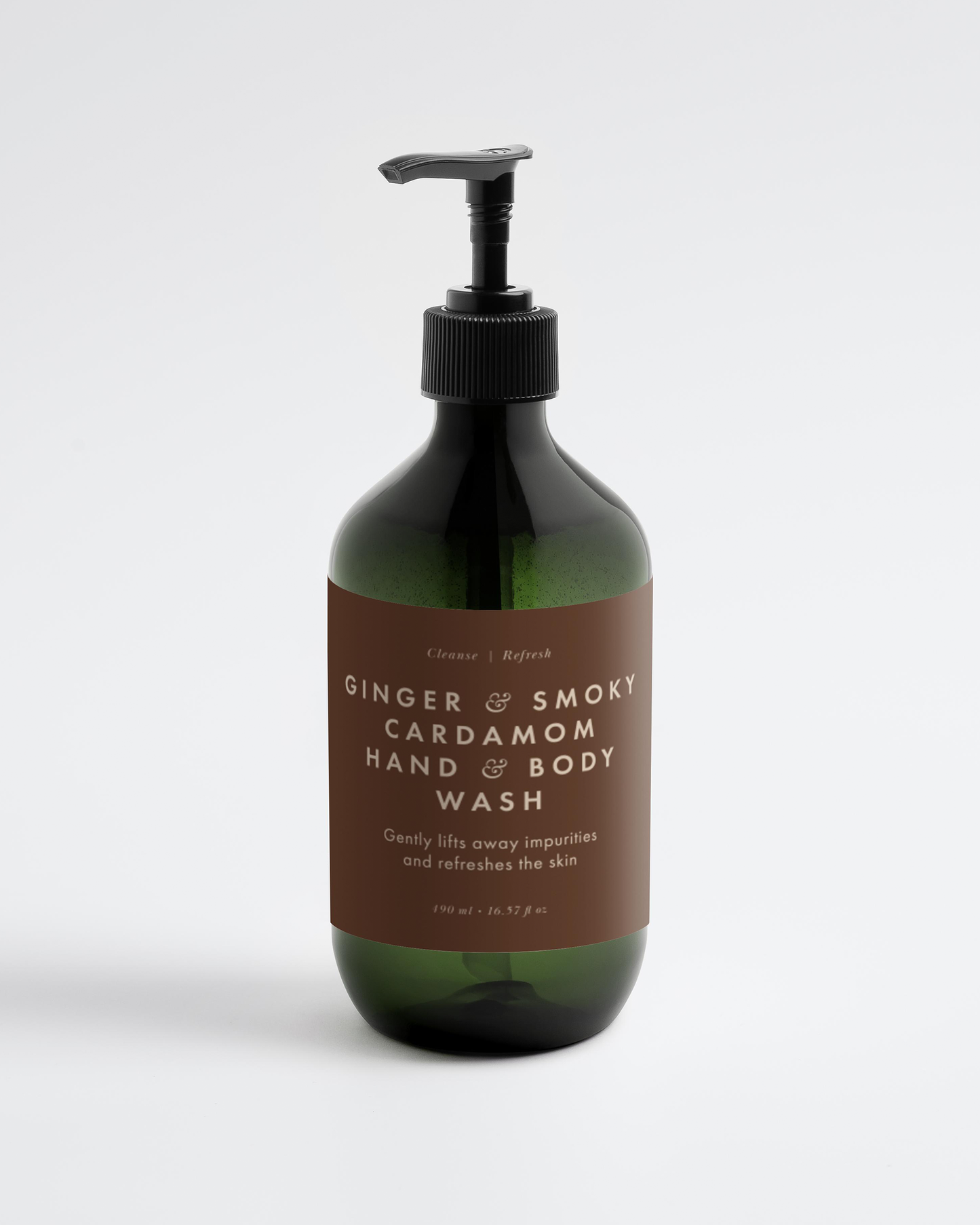 Hand & Body Wash, Ginger & Smoky Cardamom
