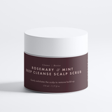 Deep Cleanse Scalp Scrub, Rosemary & Mint