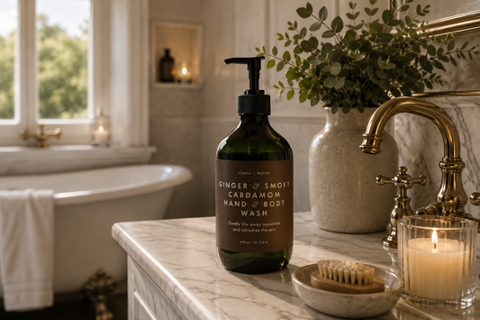 Hand & Body Wash, Ginger & Smoky Cardamom