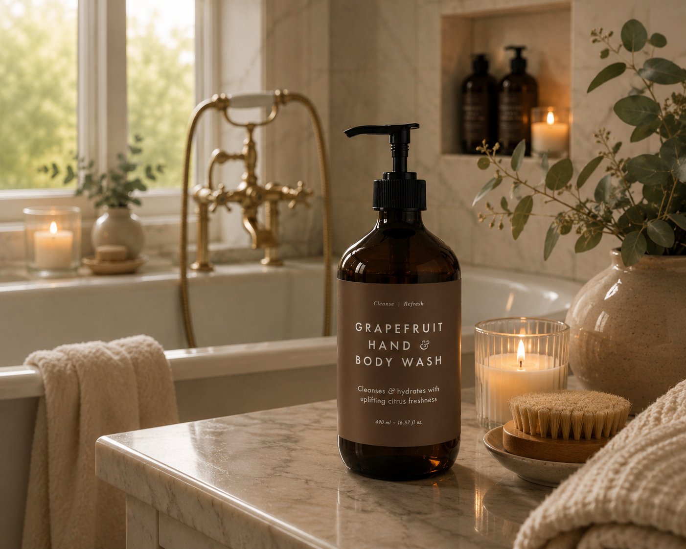 Hand & Body Wash, Grapefruit