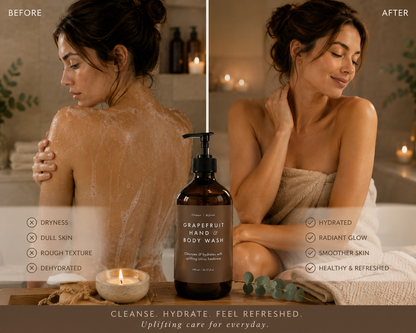Hand & Body Wash, Grapefruit