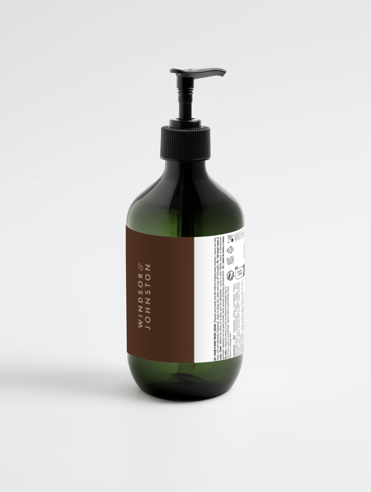 Hand & Body Wash, Peppermint & Dark Cedar