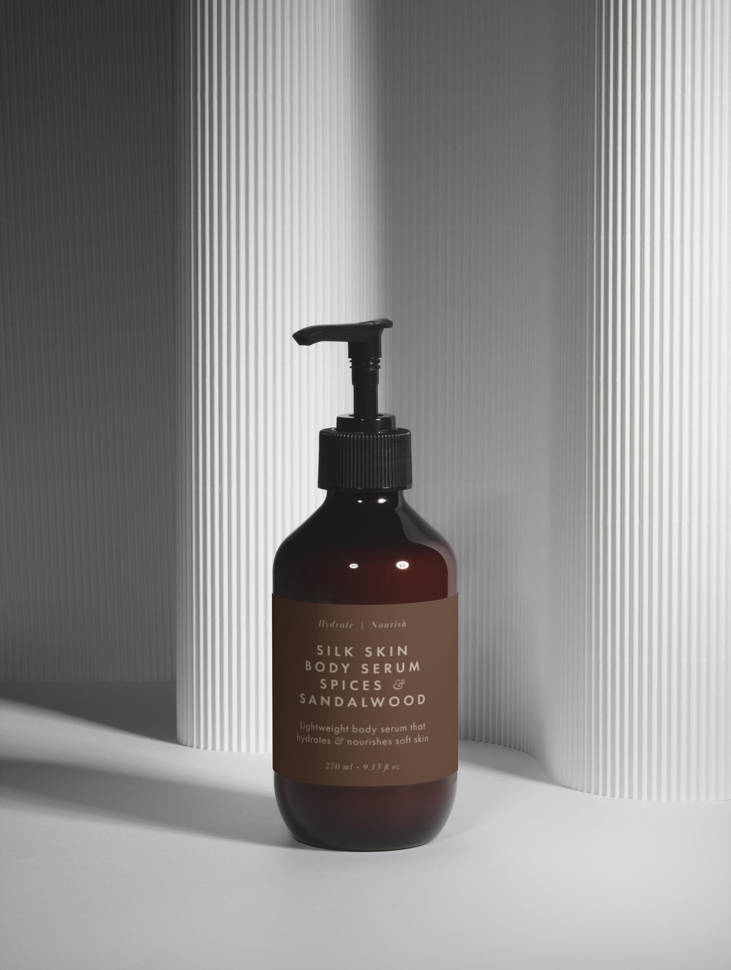 Silk Skin Body Serum, Spices & Sandalwood